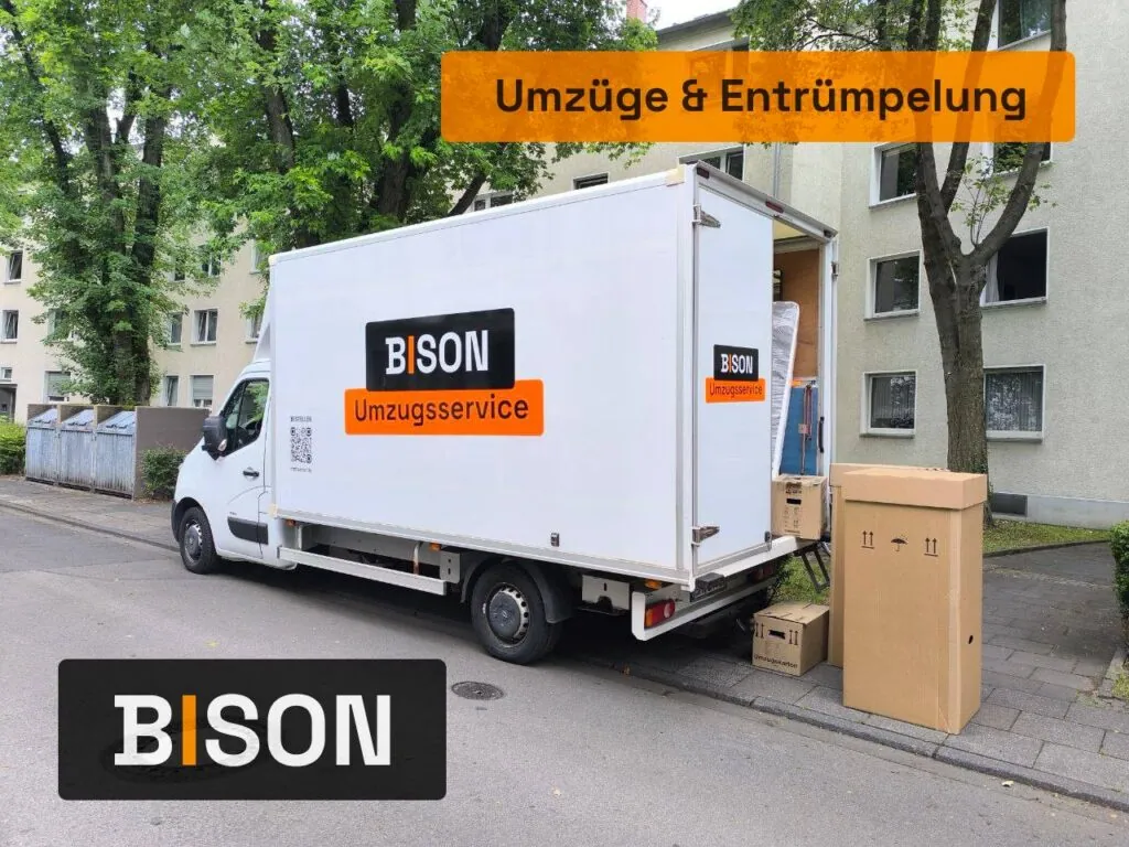 Ihr Umzugsunternehmen in Frankfurt: Stressfrei umziehen mit Bison-Transport