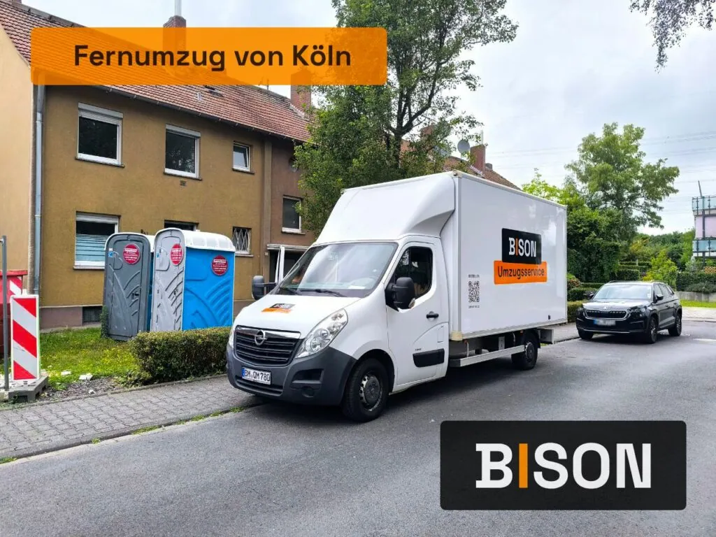 Umzug Köln Hamburg – Stressfrei mit Bison-Transport