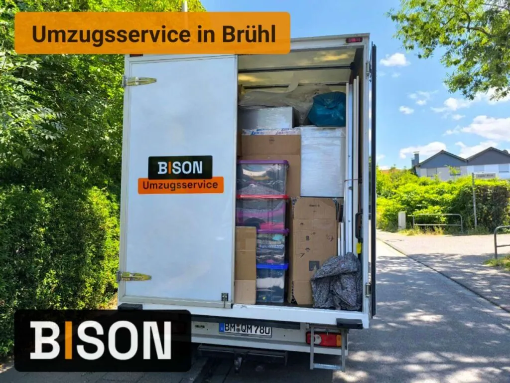 Bison-Transport Umzugsservice Brühl: Sicherer Transport und Möbelmontage